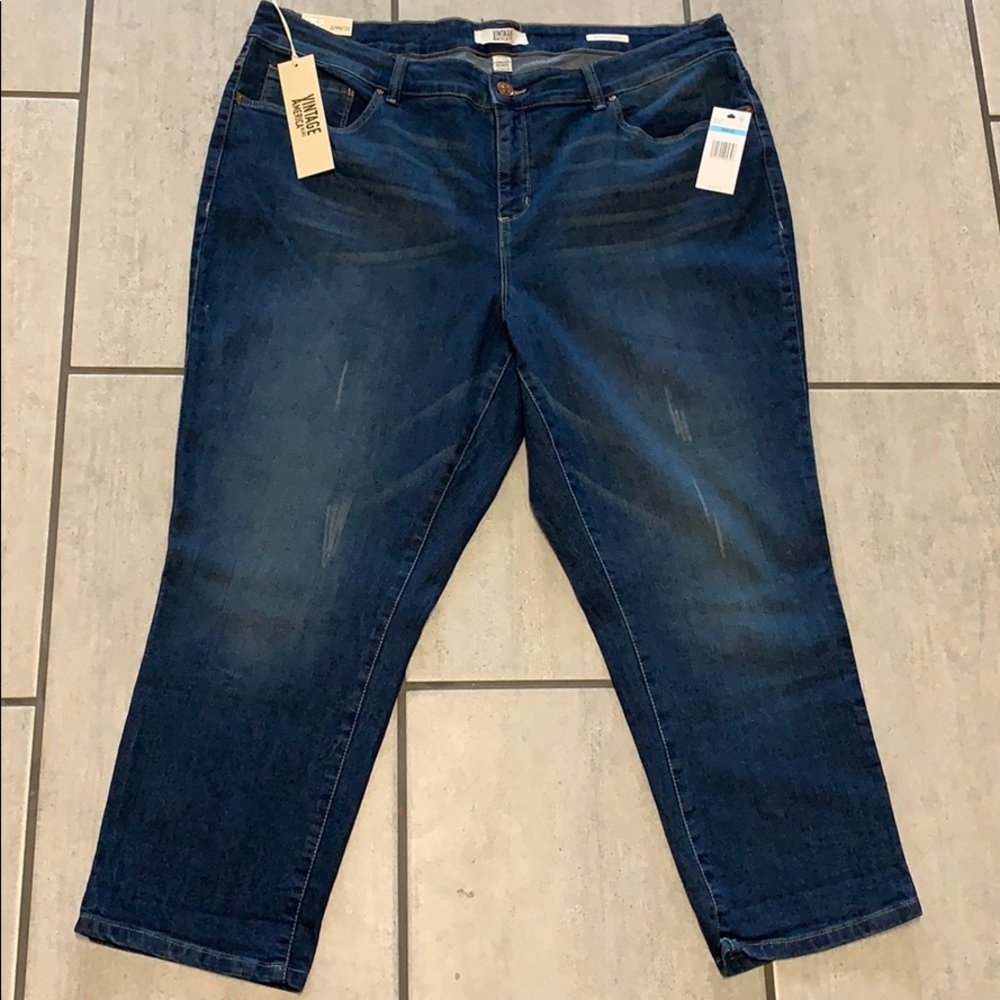 Vintage America Boho Crop jeans